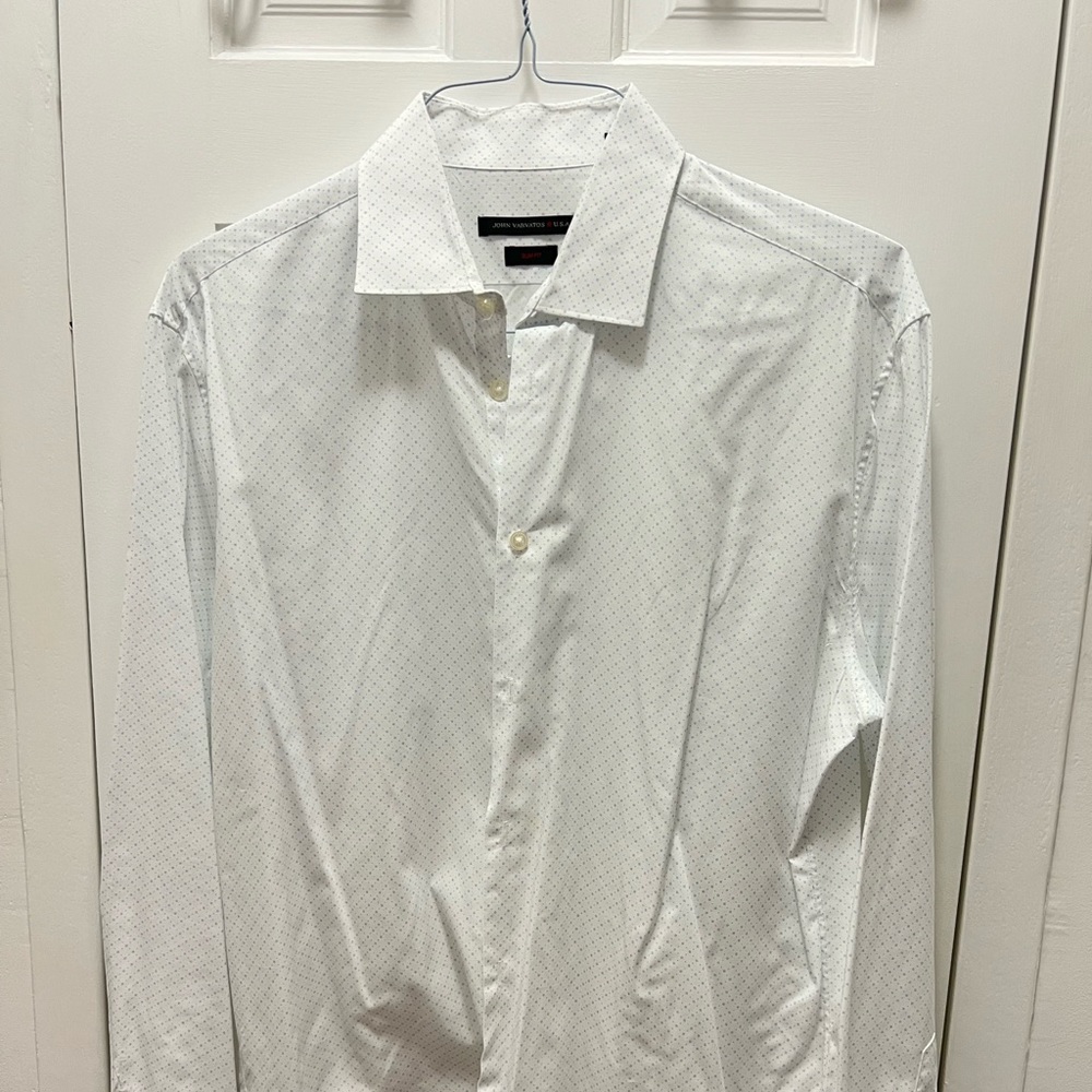 John Varvatos White Dress Shirt